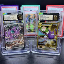 Nidoking Ex / Crobat Ex - PRISTINE 10