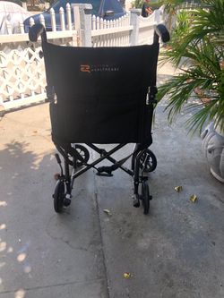 Wheelchair! Great condition! Don’t miss any Disneyland or any amusement parks or parties! Use a transport wheel chair to rest and enjoy these summe