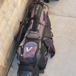 V18 Golf Clubs And Bag