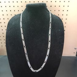 Cuban Link Chain 24 inch 925 Silver
