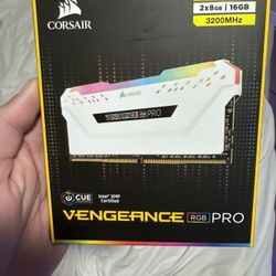 Corsair Vengeance RGB Ram 2x8gb (16GB) 