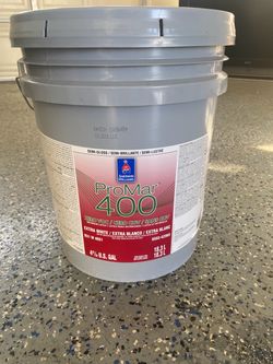 Sherwin Williams semigloss interior paint extra white cero voc new