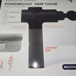 Sharper Image Powerboost Deep Tissue Percussion Massager Version 2.0