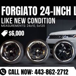 24’ Forgiato Rims