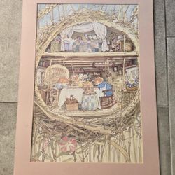 Jill Barklem Brambley Hedge Childrens Book Vintage Poster Print 32x23"
