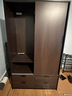 IKEA Wordrobe With Cabinets