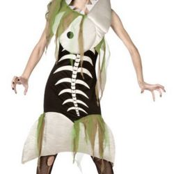 Zombie Dead Fish Dress Halloween Costume 