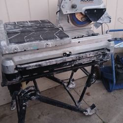 TILE SAW RIDGID DISCO 10 BUENAS CONDITION 
