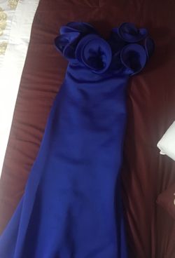 Royal Blue Dress