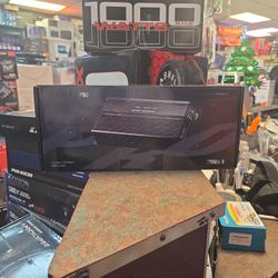 Deaf Bonce Apocalypse 2000W RMS 1 Ohm Class D Monoblock Amplifier Atom PRO 2000.1
