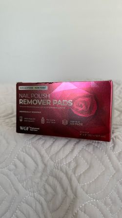 Nail polish remover pads 100ct