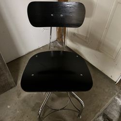 Black Adjustable Barstools