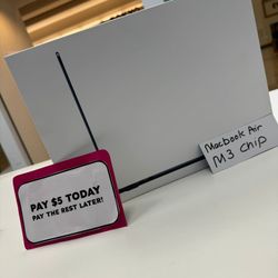 Apple MacBook Air 13" M3 Chip New - Pay $5 and the rest later