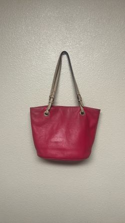 Michael Kors raspberry pink Jet Set travel tote bag