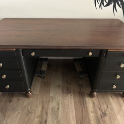 Rare Mahogany Executive Desk