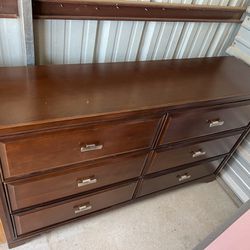 Queen Bed frame and Dresser w/ mirror