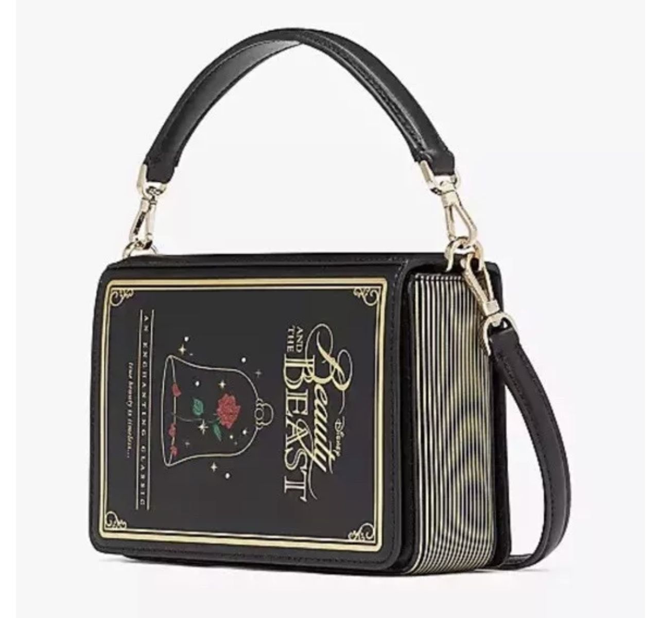 Limited Edition Brand New Beauty and the Beast Disney Kate Spade crossbody handbag purse in La Jolla 