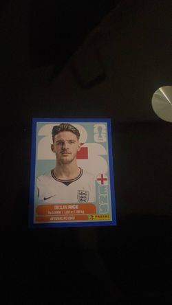 Blue cover Declan rice