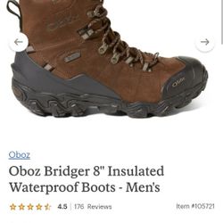 

Oboz Bridger 8" Boots Mens
