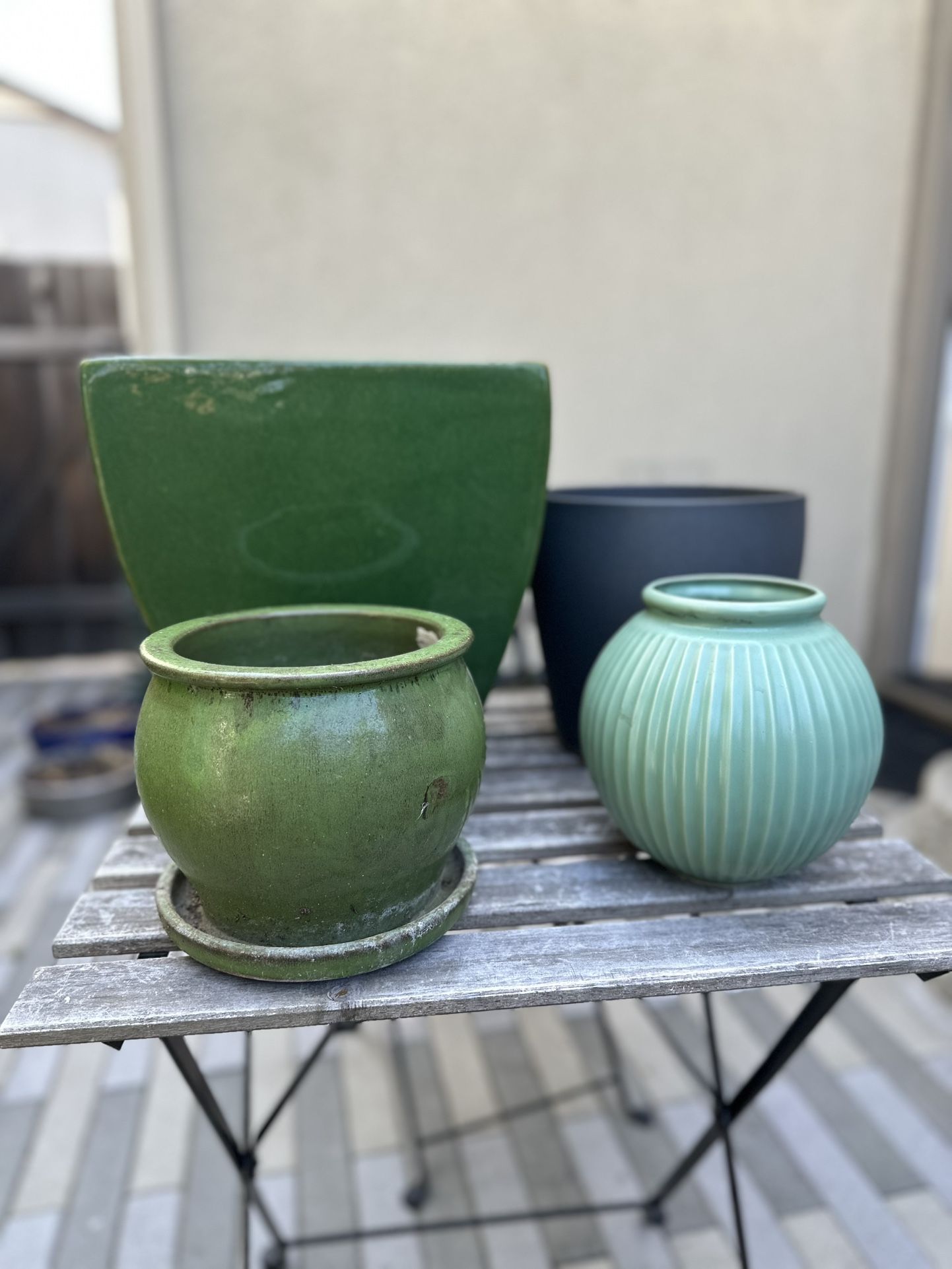 Various Plant Pots