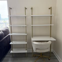 Ladder Desk with Chair 