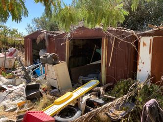 Yard shed metal