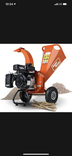 SuperHandy Mini Wood Chipper Shredder Mulcher Heavy Duty 7HP Compact Design 3"