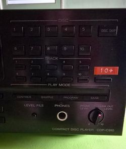 Sony CDP-C910 Compact Disc Player