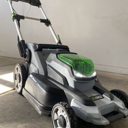 EGO 56 Volt Power Mower With Battery And Charger