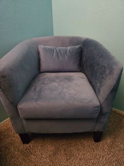 Blue chair