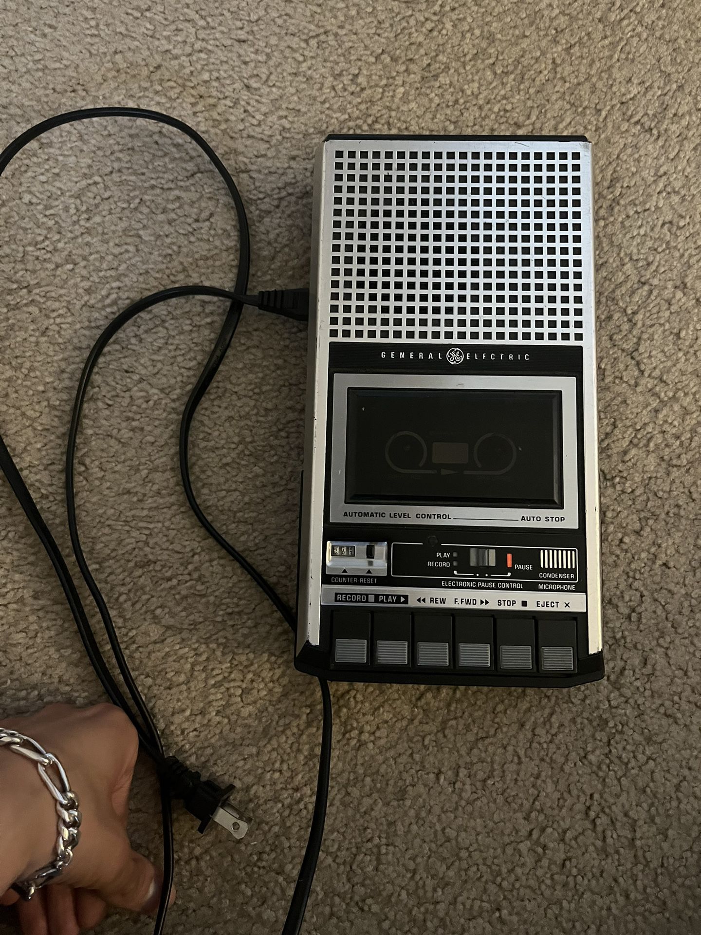 General Electric Cassette Recorder/player