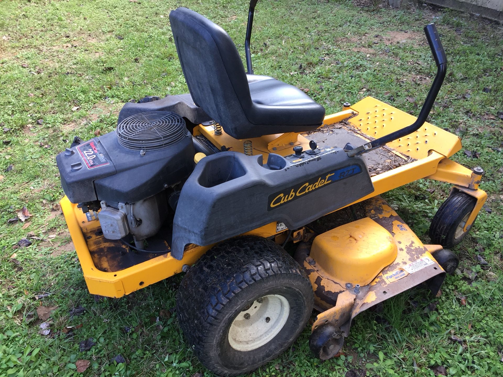 Cub cadet zero turn 50”