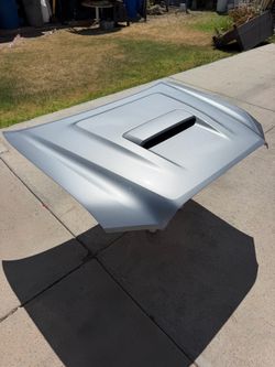 2020 Tacoma hood silver