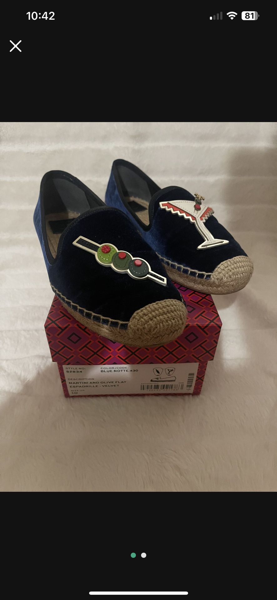 Tory Burch Flats 10 for Sale in Huntington Beach, CA - OfferUp