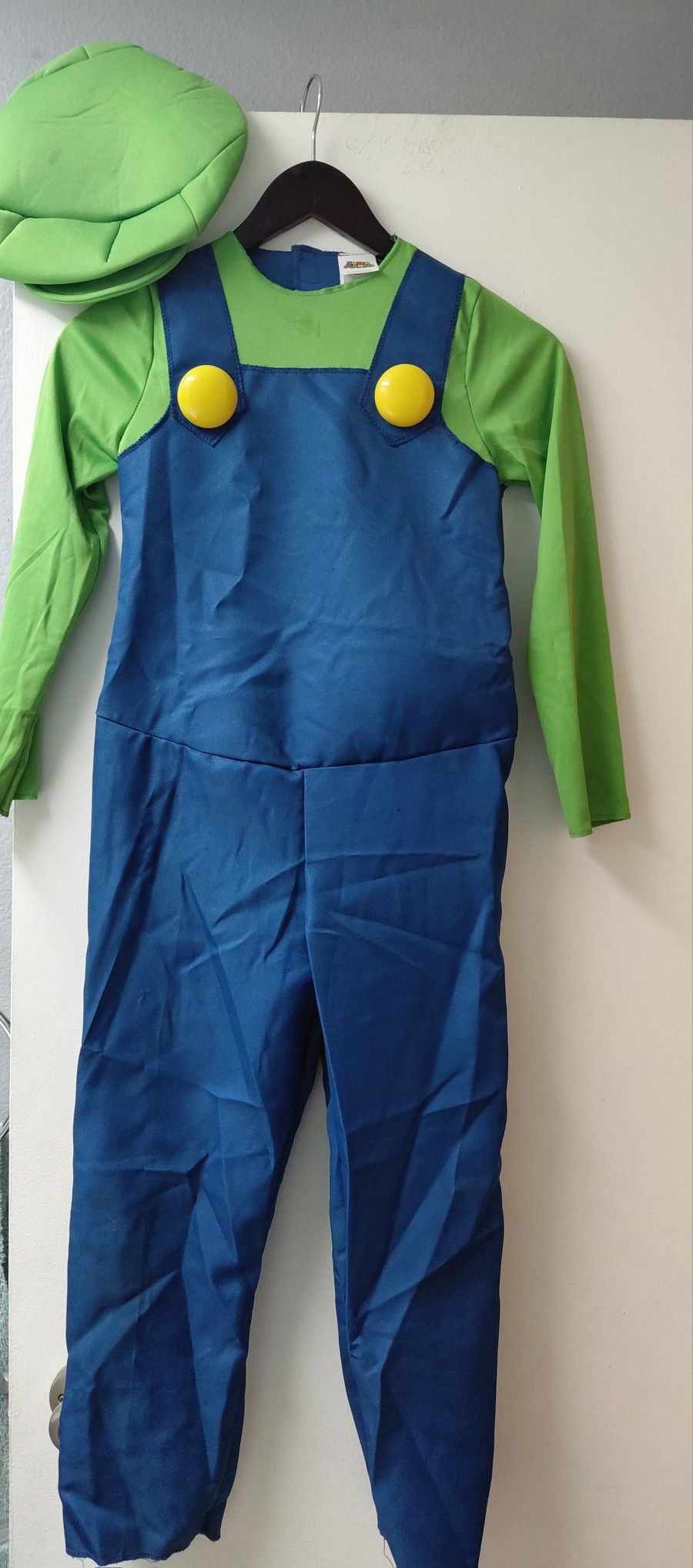 Luigi Halloween Costume Size 7-8 