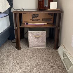 Steel Bronze End Tables 