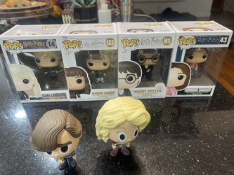 4 Funko And 2 Harry Potter figures