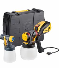 Wagner HVLP Paint Sprayer with Case and Extra Gun