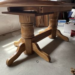 Solid Oak Table 