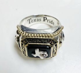 Texas Pride Silver Ring
