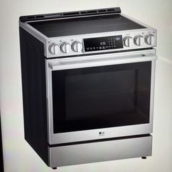 LG 30 Inch 5 Burner Air Fry Convection Oven 