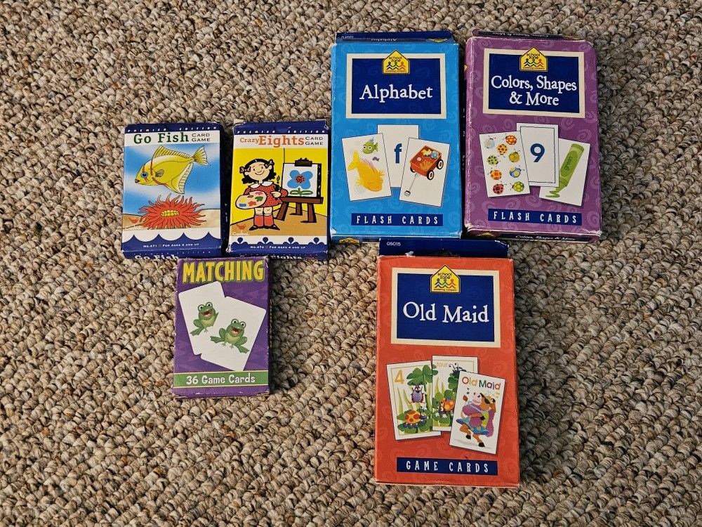 Flash Cards And Card Games