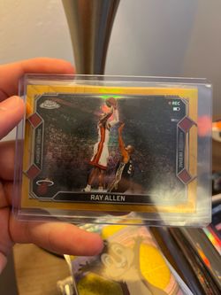 Ray Allen 34/50 number match. Topps Chrom Update