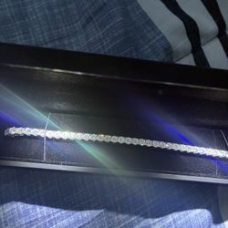 7.5" 5mm Moissanite Tennis Bracelet - VVS