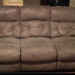 Leather Couch & Loveseat