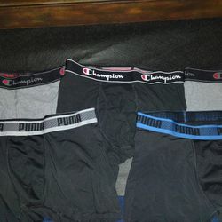 3 Pairs Of Champion 2 Puma Boxer Briefs