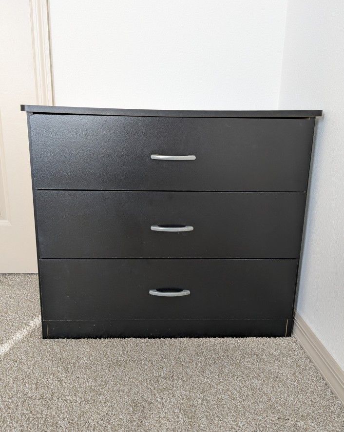 Small Black Dresser