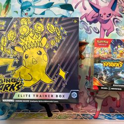 Surging Sparks ETB And Booster Bundle