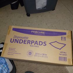 BRAND NEW NEVER USED WEE WEE PADS SIZE 23 BY 36