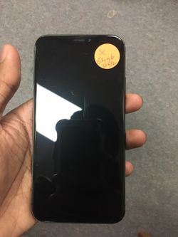 iPhone X 64GB Factory Unlocked Excellent Condition With Free Charger